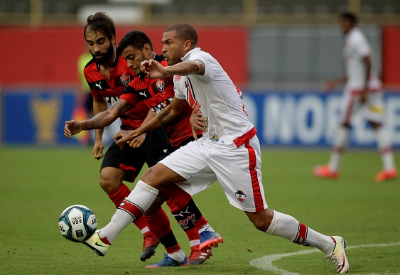 River joga mal, perde para o vitória e é eliminado da Copa do Nordeste